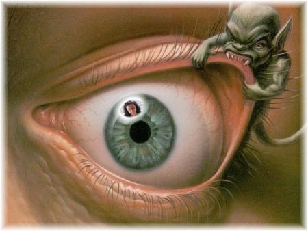 elle m'a a l'oeil