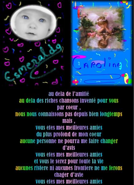 mes deux meilleures amies